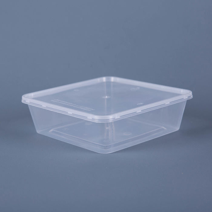 EaMaSy 950ML SQUARE TACKEOUT FOOD CONTAINER