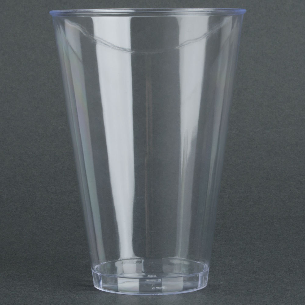 EaMaSy Party 14 oz. Tall Clear Hard Plastic Tumbler