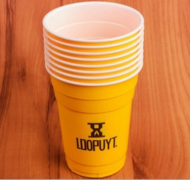 EaMaSy Party  16OZ .Double Colore  Plastic   Cups