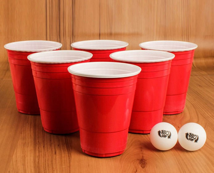 EaMaSy Party 16OZ .Double Colore  Plastic  Game Cups/Beer Pong Cups