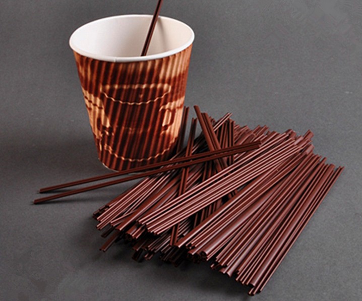 EaMaSy Party 1mm Double Barrel   Coffee  Stirrer /Sip Straw