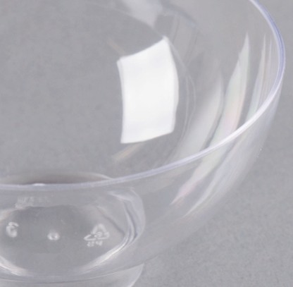 EaMaSy Party 2 oz. Clear Plastic Tiny Bowl
