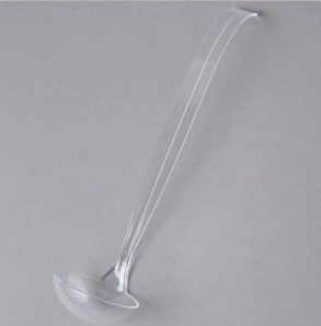 EaMaSy Party  2 oz. Clear Polystyrene Disposable Ladle