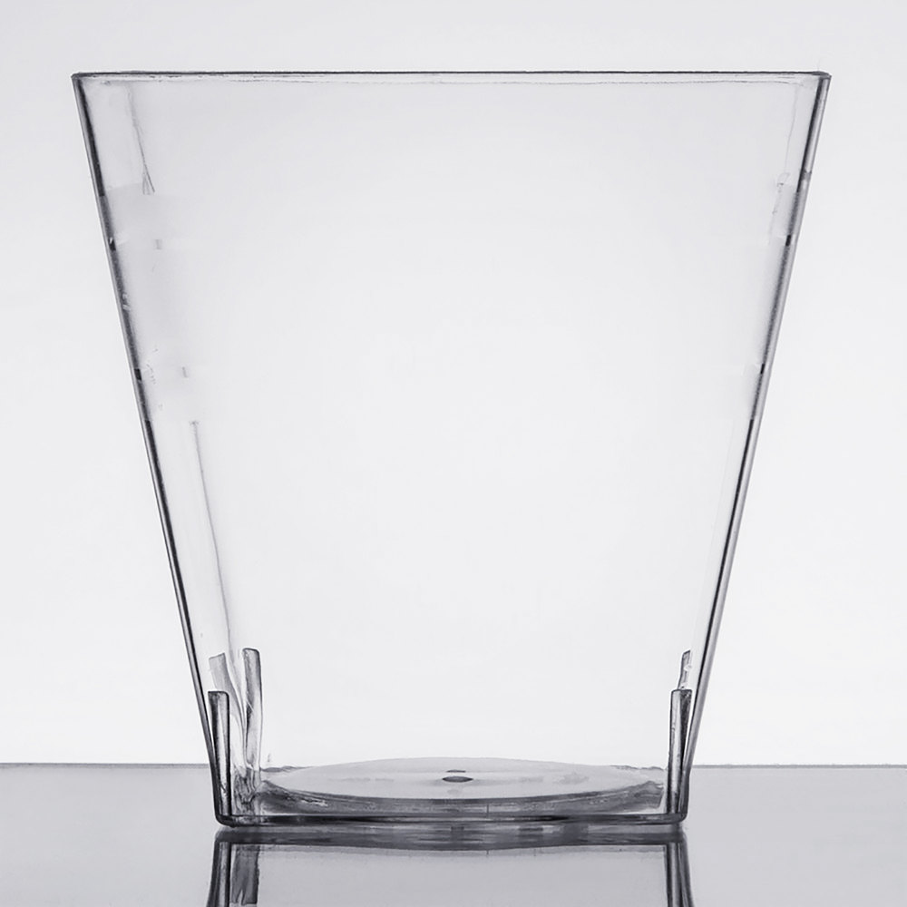 EaMaSy Party 5.4 oz. Tiny Tumblers Clear Plastic Cup