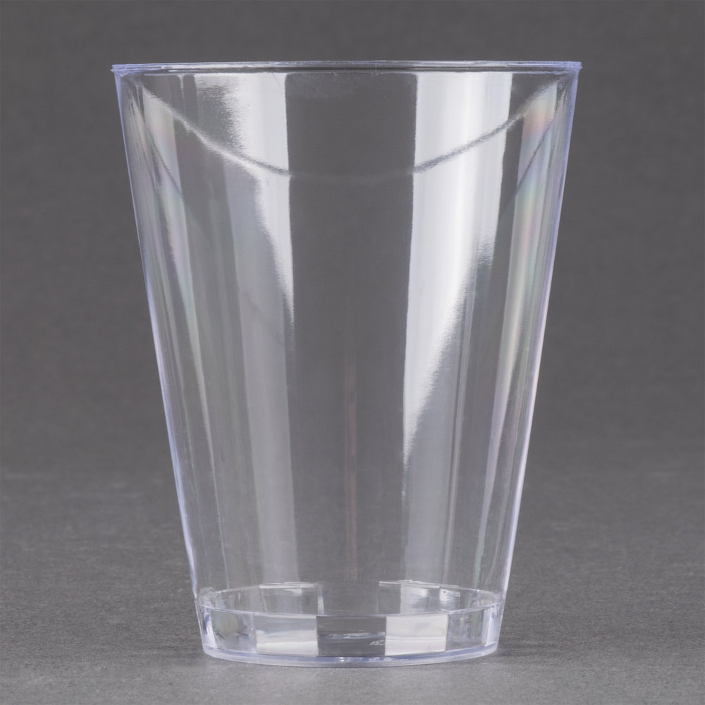EaMaSy Party  7 oz. Tall Clear Hard Plastic Tumbler