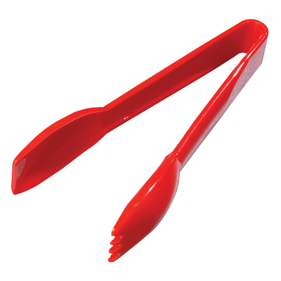 EaMaSy Party Clear 6" Polycarbonate Salad Tong