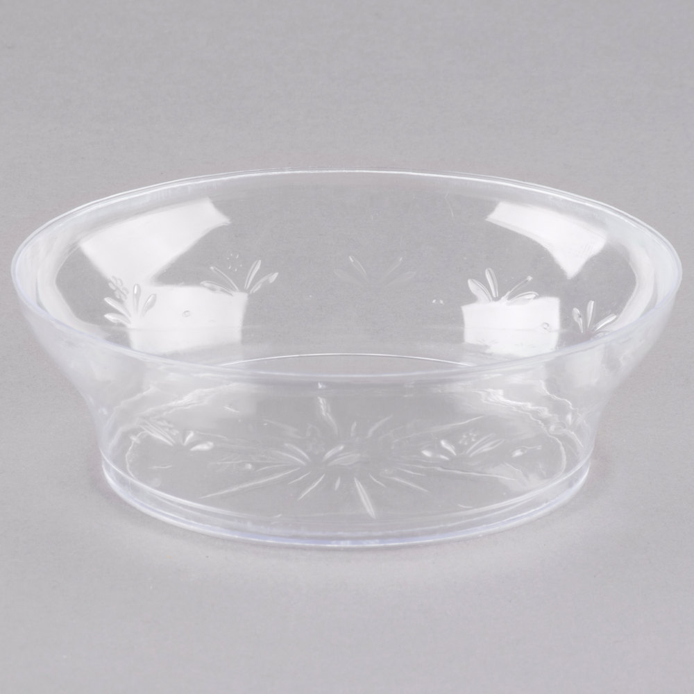 EaMaSy Party  Crystal 10 oz. Clear Plastic Bowl