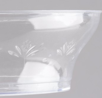 EaMaSy Party  Crystal 6 oz. Clear Plastic Bowl