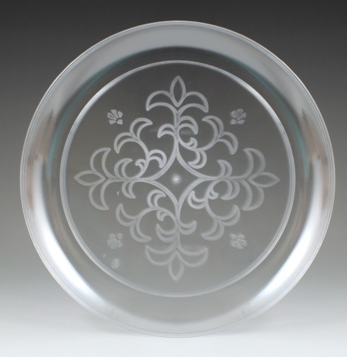 EaMaSy Party  Crystal   9'' Clear Plastic Plate