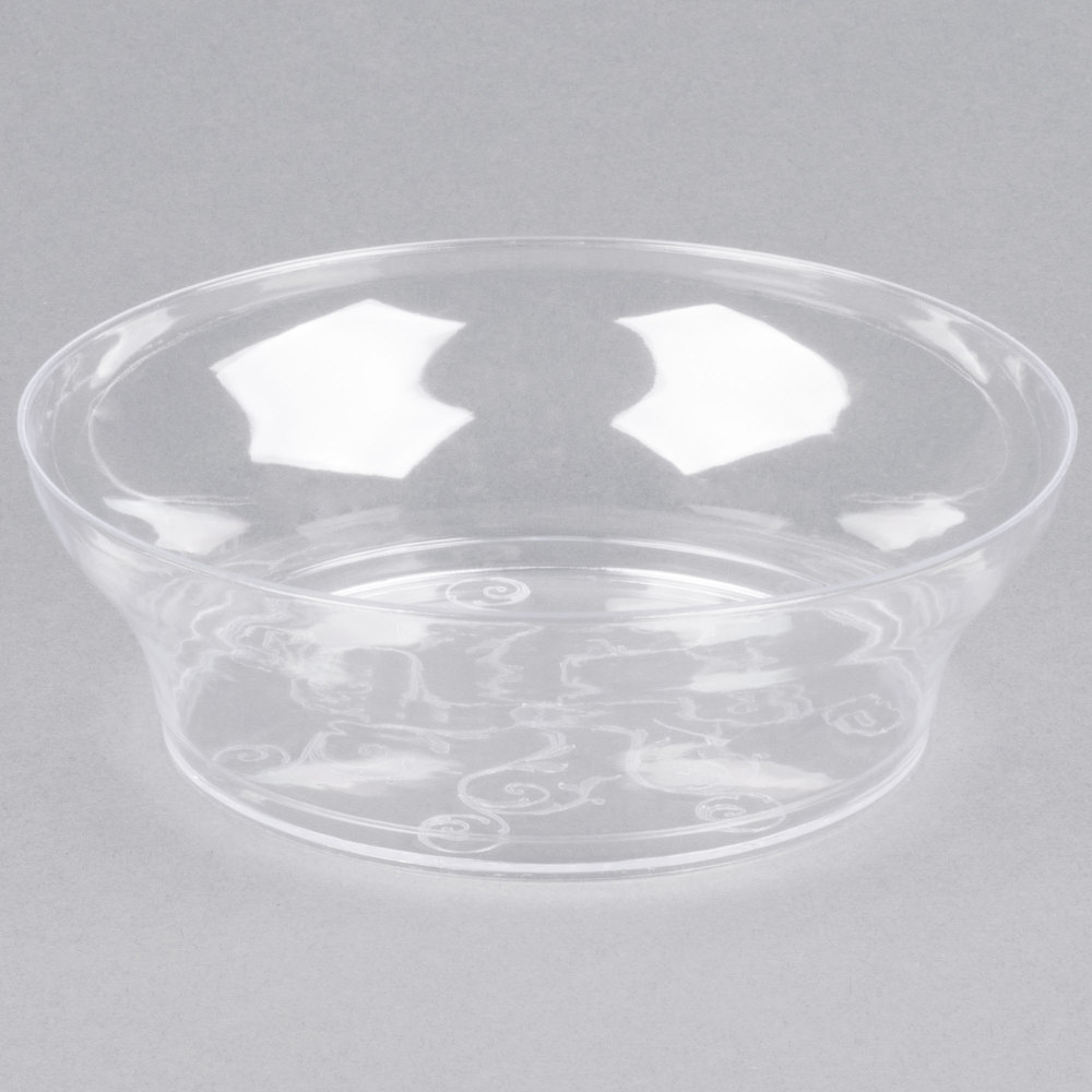 EaMaSy Party  Crystal   Clear 10 oz. Plastic Bowl