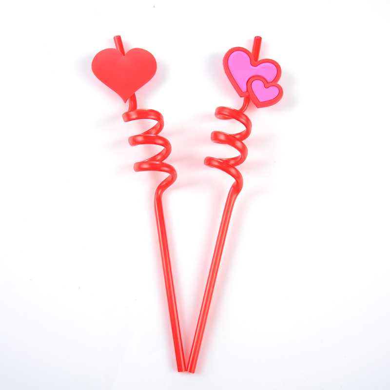 DIY Heart Straws for Valentine's Day