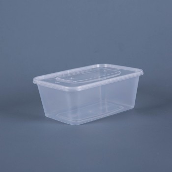 1000ML TAKEOUT  RECTANGULAR FOOD CONTAINER WITH LID