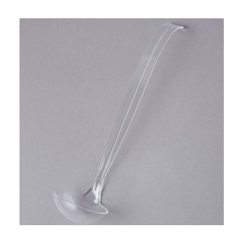 EaMaSy Party  2 oz. Clear Polystyrene Disposable Ladle
