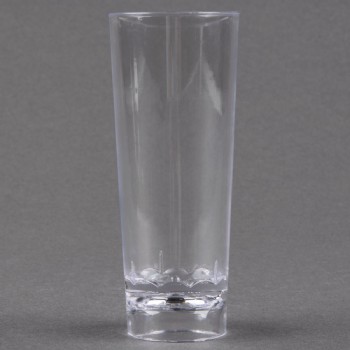 EaMaSy Party 2 oz. Tiny Barware Clear Cordial Plastic Shot Glass
