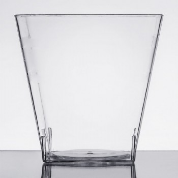 EaMaSy Party 5.4 oz. Tiny Tumblers Clear Plastic Cup