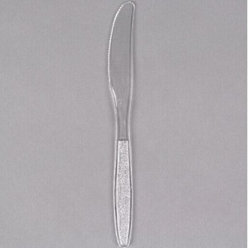 EaMaSy Party  Clear Heavy Weight Plastic Knife
