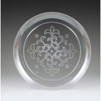 EaMaSy Party  Crystal   6'' Clear Plastic Plate