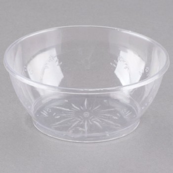 EaMaSy Party  Crystal 6 oz. Clear Plastic Bowl