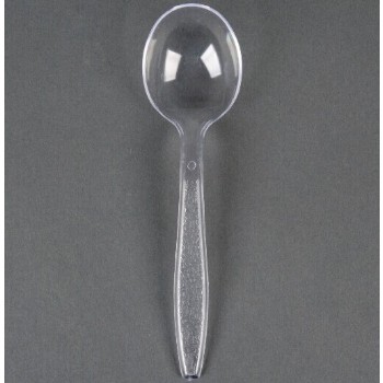 EaMaSy Party   Heavy Weight Plastic Soup Spoon