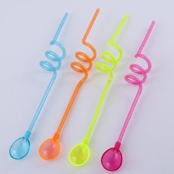 EaMaSy Party Jumbo 5mm    Art  Straws/Crazy Spoon Straw