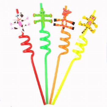 EaMaSy Party Jumbo 5mm Lovery Animals  Art  Straws/Crazy Diy Straw